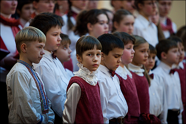 Детский хор Школы духовного пения при храме св. мц. Татианы