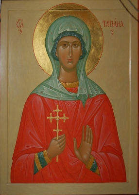 Икона св. Татианы из иконостаса