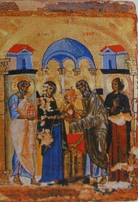 Эпистилий. XII в. Византия. Собрания Синайского монастыря. Фрагмент