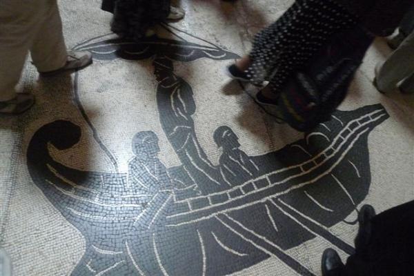 Античные мозаики полов в Ватиканских музеях  