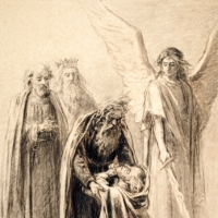 Третьяковская галерея приобрела графические работы Николая Ге на христианскую тему, которые более века хранились в частных собраниях Швейцарии