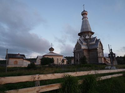 Успенский храм - шедевр северного деревянного зодчества