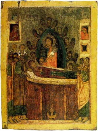 Икона из псковского храма Успения 