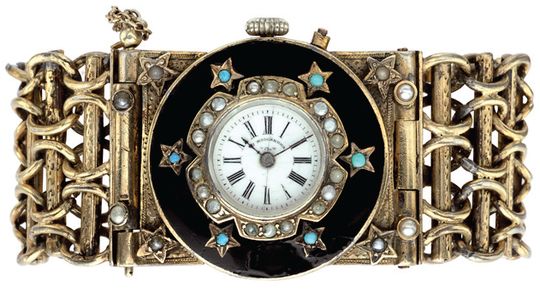 Наручные часы-браслет, вторая половина XIX века