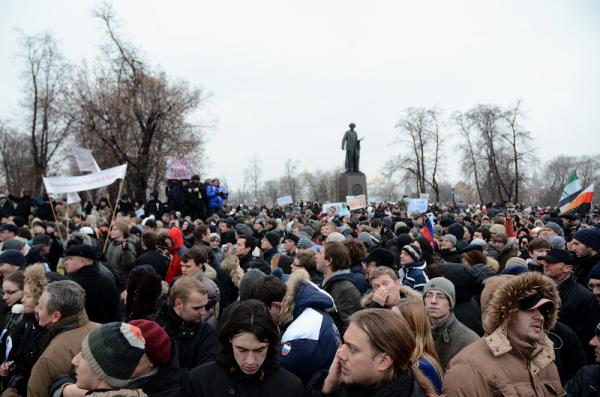 Москва, Болотная площадь, 10 декабря 2011 года