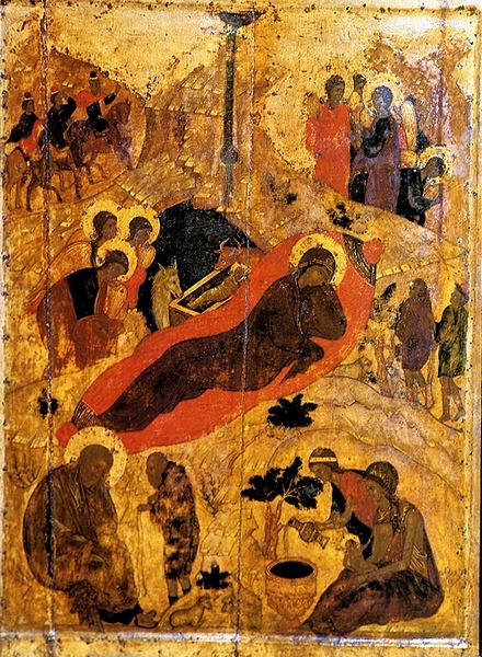 Рождество Христово (преподобный Андрей Рублев), 1405 год. 