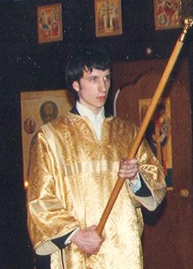 Алтарник Владислав Томачинский, 1998 год. Фото из архива храма святой Татианы при МГУ