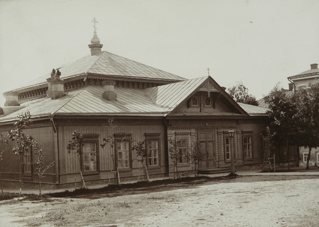 Крестовоздвиженская церковь. Фото 1900 гг. 