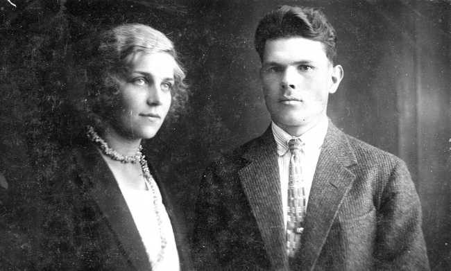 Георгий Михайлович и Надежда Давыдовна Ветвицкие. Фото 1925 г.