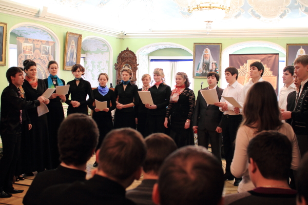 Студенты Московских духовных школ. 