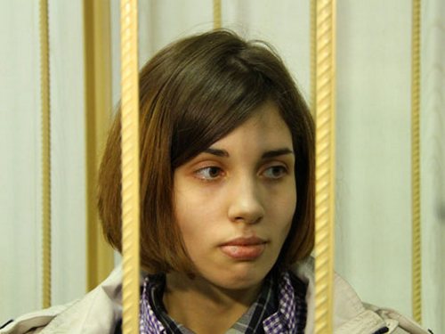 Задержанная по делу Pussy Riot Надежда Толоконникова
