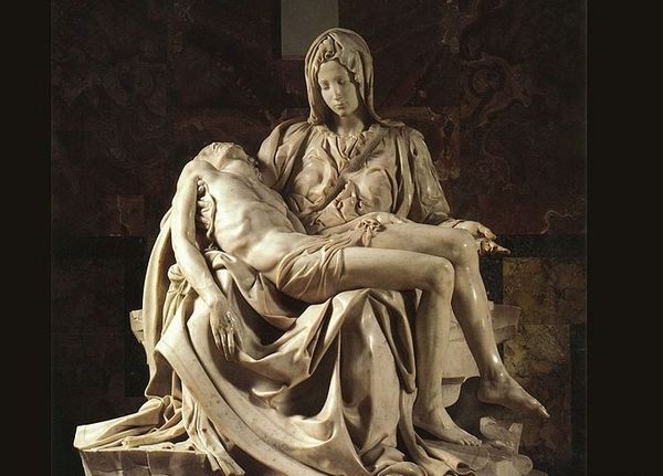 Микеланджело. Пьета. 1499–1500 гг. Собор св. Петра в Ватикане