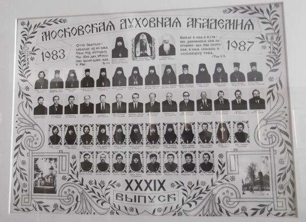Московская духовная академия. Выпуск 1987 года 