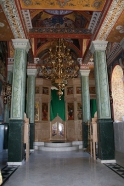 В восстановленном больничном корпусе Свято-Пантелеймонова монастыря на Афоне освящен храм