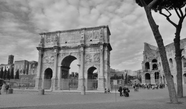 Триумфальная арка Константина (315 г.)