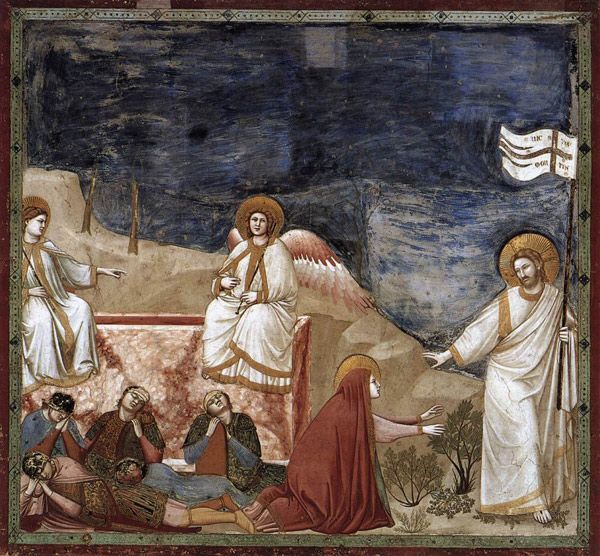 Джотто. Фреска из капеллы дель Арена в Падуе (1304–1306)