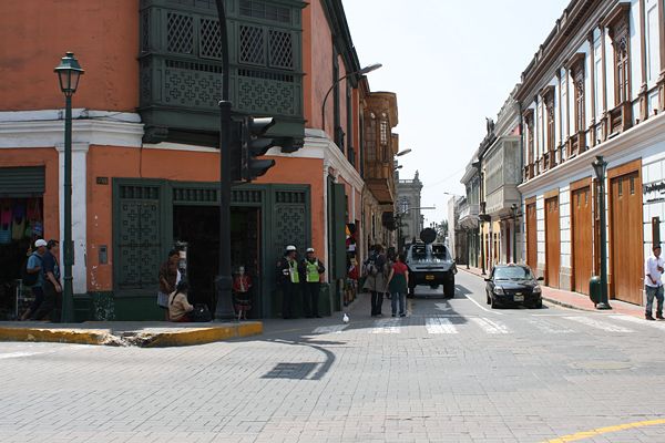 Улица старой Лимы