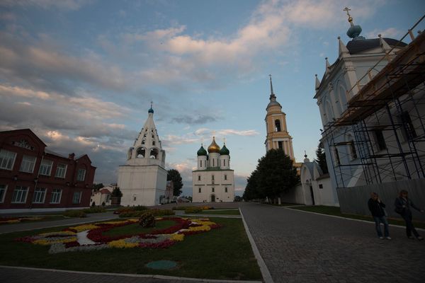 Колокольня, Успенский собор, Ново-Голутвин монастырь 