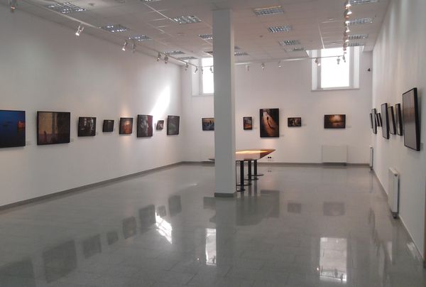 В выставочном зале Института Сервантеса 