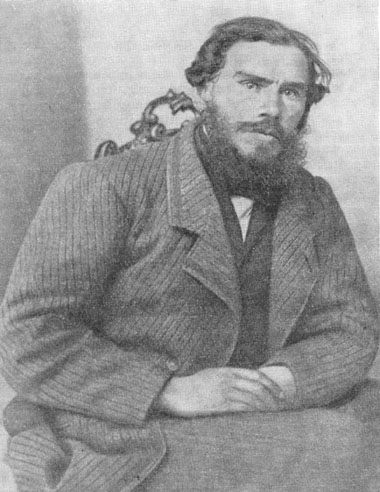 Лев Толстой, 1862 год. Фото  