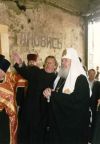 Патриарх Алексий II и колокола Храма Христа Спасителя