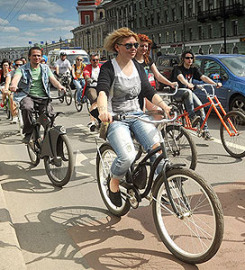 Санкт-Петербург сделают велосипедной столицей