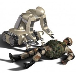 Министерство обороны создаст робота для эвакуации раненых