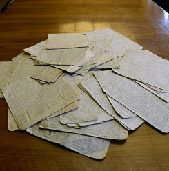 В Культурном центре ЗИЛ представлены недавно найденные письма красноармейца возлюбленной