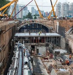 Москва на первом месте в мире по темпам строительства метро