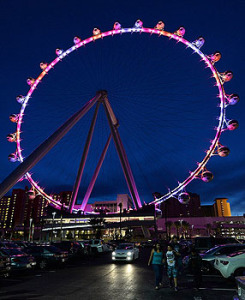 В Лас-Вегасе открылось самое большое в мире колесо обозрения