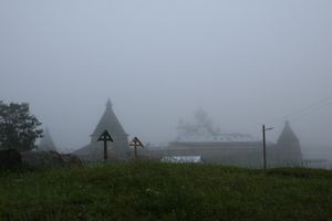 Туман на Соловках