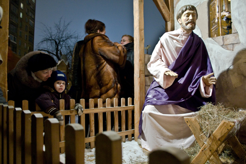 Католическое рождество в Москве