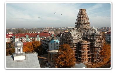 Строительство храма вмч.Георгия в Белостоке