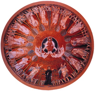 Мозаика ц. Св. Софии в Фессалонике. 880-885 гг.