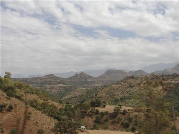 Эфиопский пейзаж. Фото А.М. Лидова 