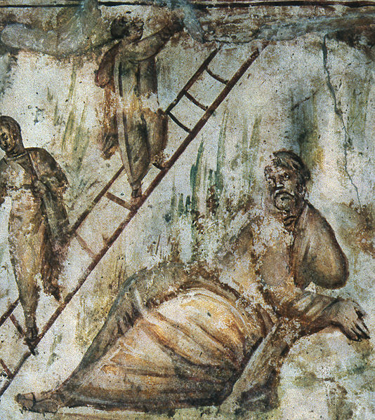 Видение Иакова. Роспись катакомбы Виа Латина. Середина IV в. Рим
