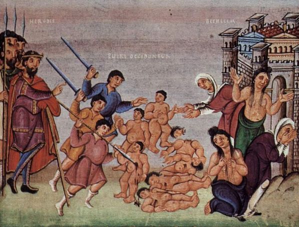 Избиение младенцев, Кодекс Гертруды, X век