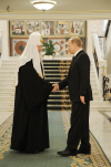 Патриарх Кирилл &ndash; Владимиру Путину: У нас должна быть духовная парадигма для воспитания личности