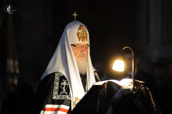 Патриарх Кирилл. Фото www.patriarchia.ru 