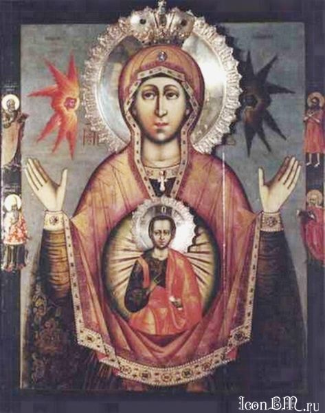 Царскосельская икона Знамения Божией Матери