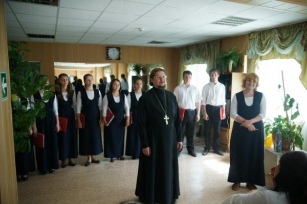 Миссионеры храма святой мученицы Татьяны при МГУ в Якутске, июнь 2012 года 