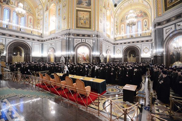 Епархиальное собрание московского духовенства. 28 декабря 2012 года. Фото www.patriarchia.ru