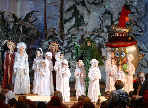 Рождественское представление 14 января 2012 года в Зале Церковных соборов 