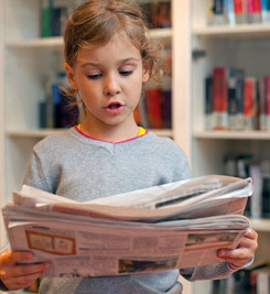 В столичных школах введут уроки по чтению газет