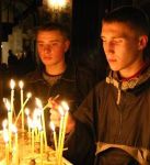 Молодой человек в православном храме. Ч.1